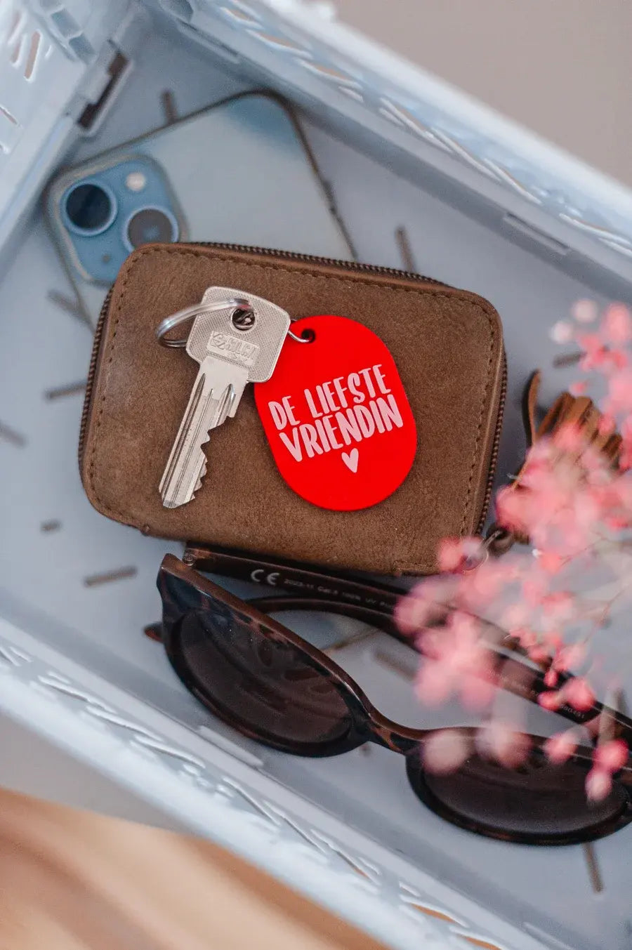 KP: sleutelhanger - de liefste vriendin
