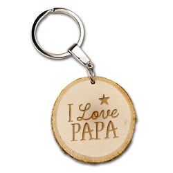 Miko: Boomschijf keyr - I love Papa