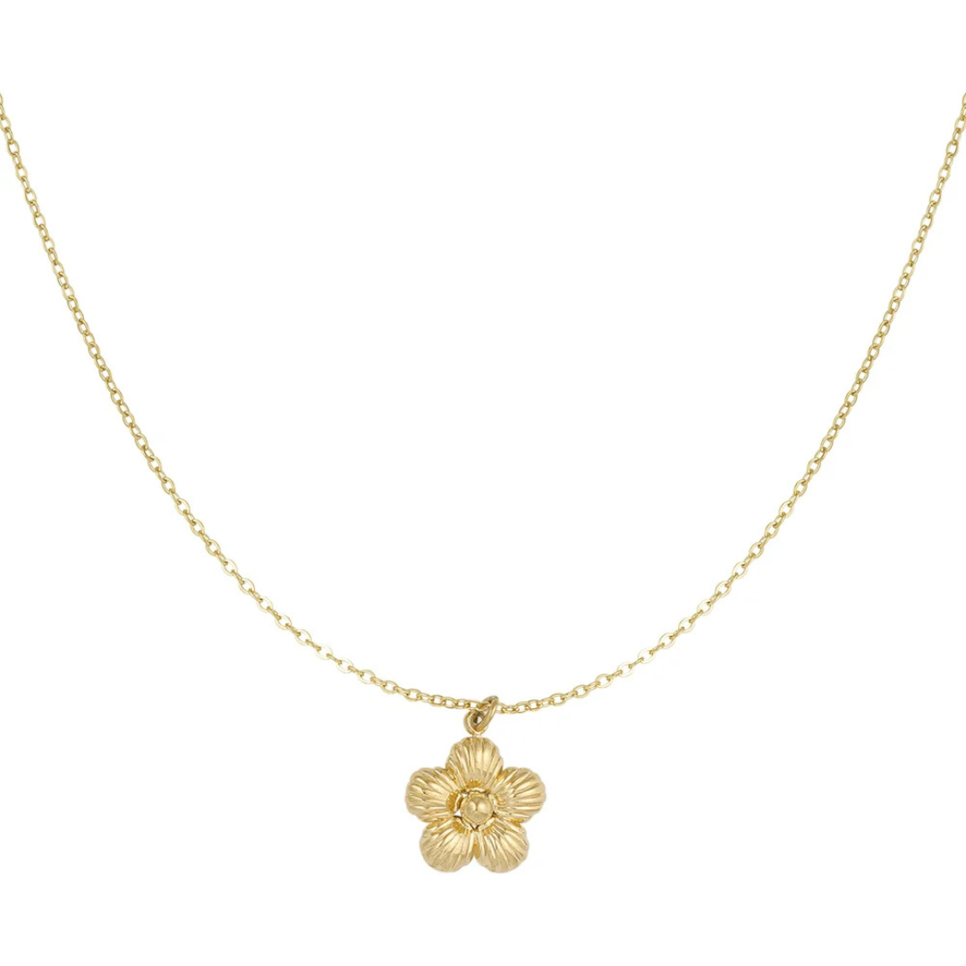 Ketting: bloem groot