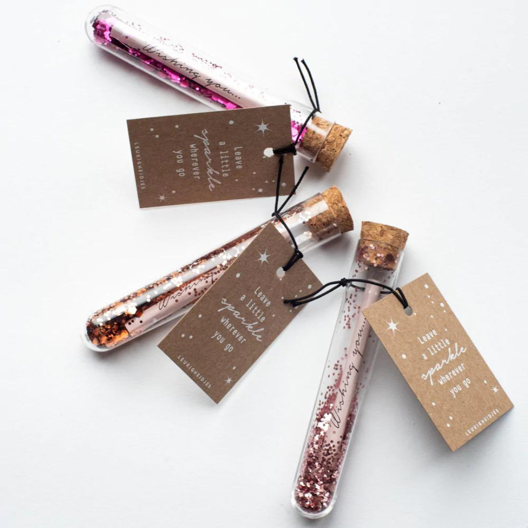 Wensbuisjes: Wensbuisje - Leave a little sparkle wherever you go
