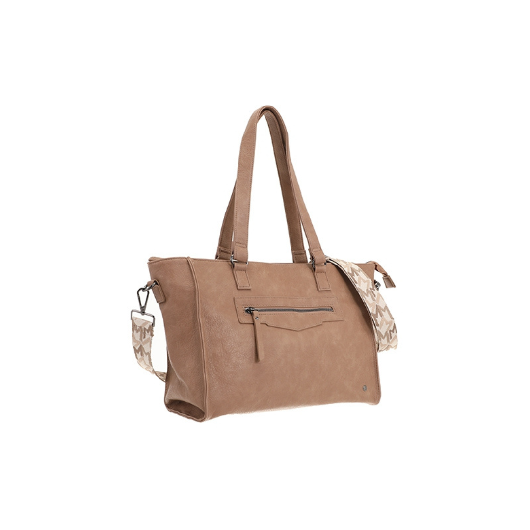 I'm dutch: handtas - shopper Avignon - camel