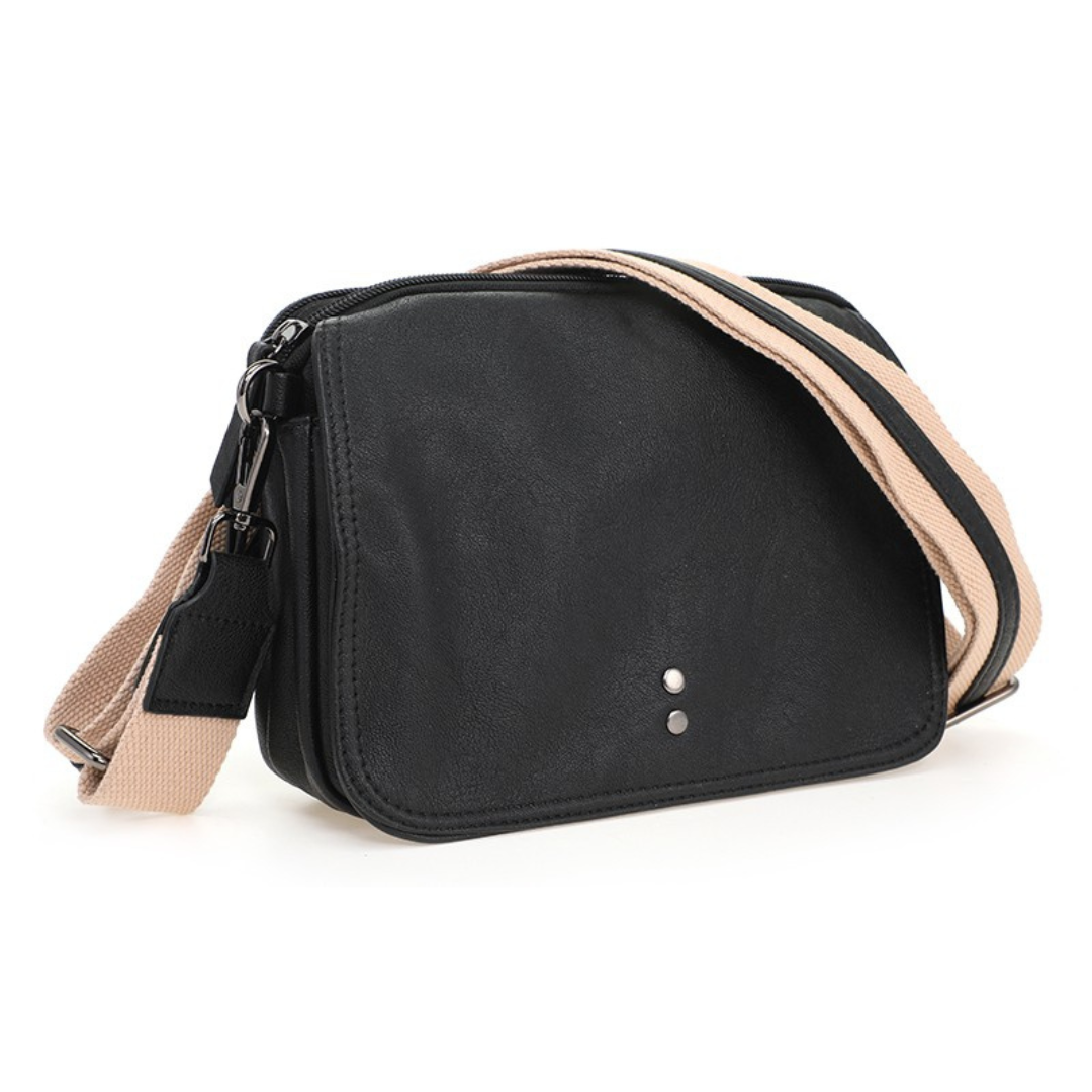 I'm dutch: Handtas - schoudertasje Madrid - Black