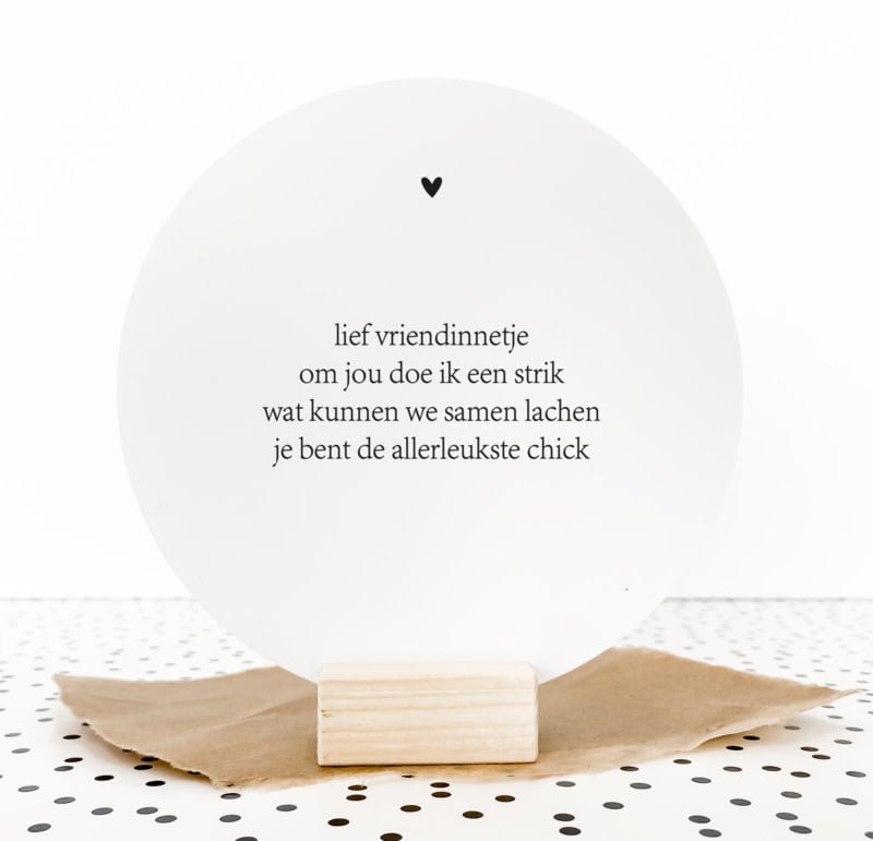 Winkeltje van anne: Roundie met houder - lief vriendinnetje