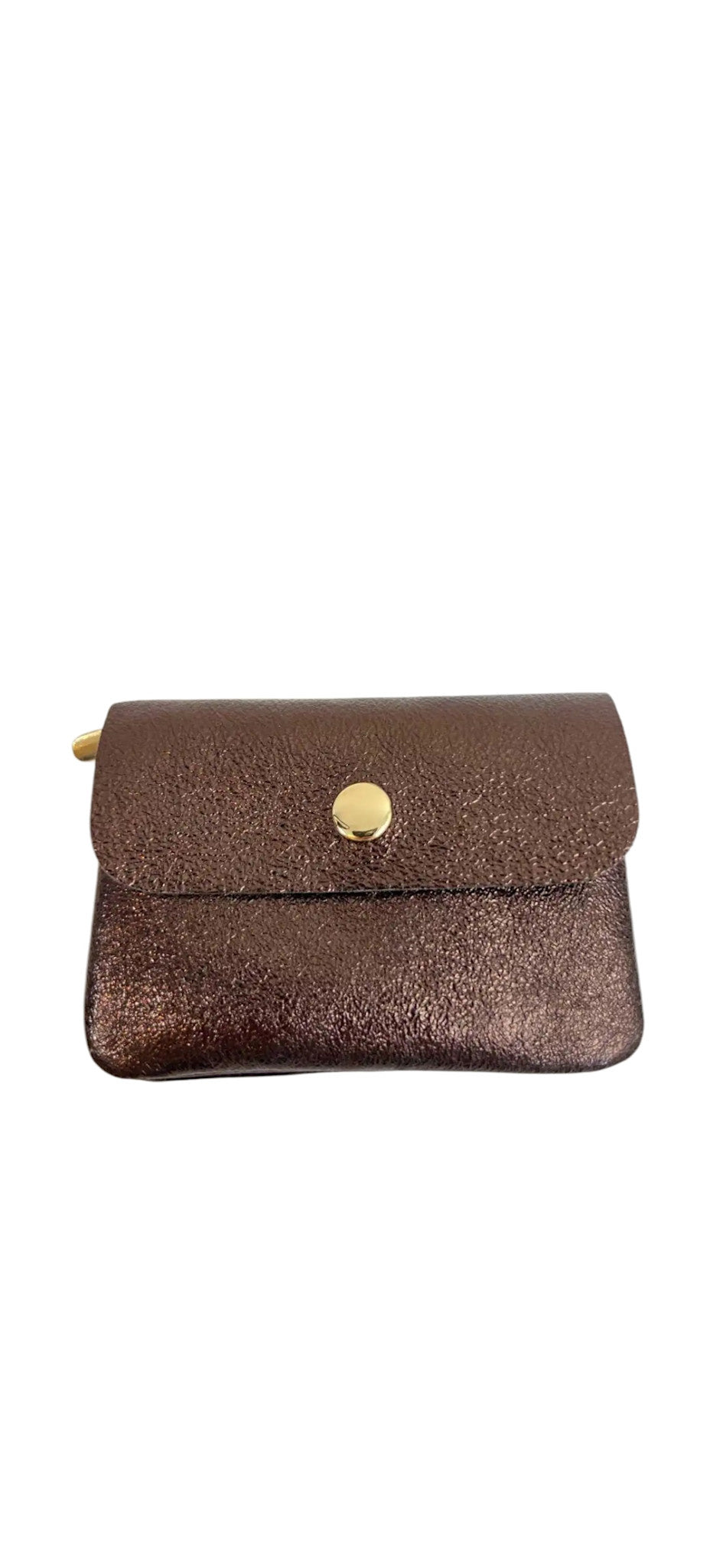 Wauw: Blush portemonnee klein metallic bruin