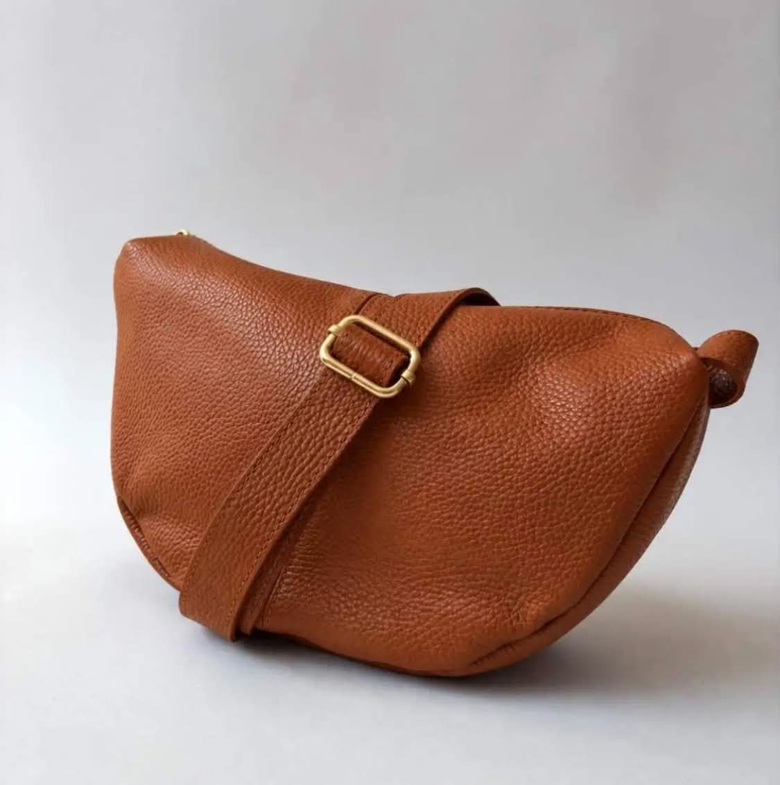 Novi bag leder| cognac