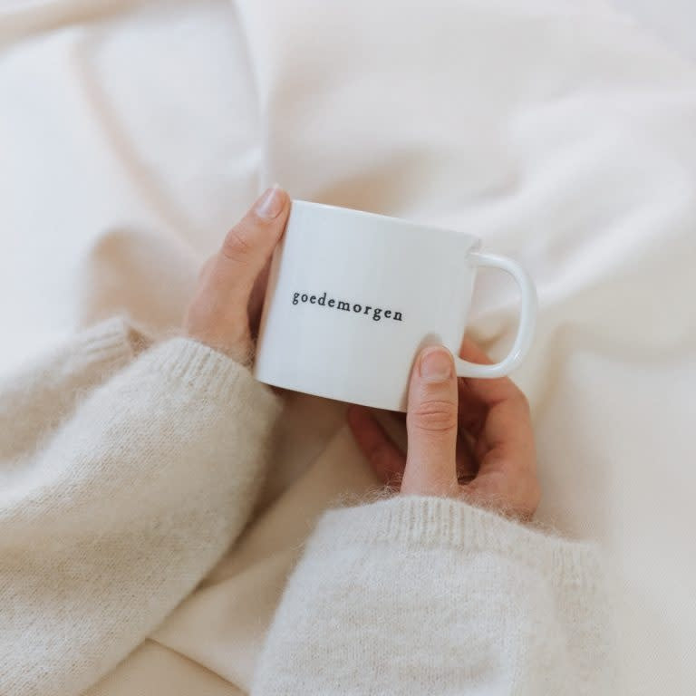 Ik pak je in: koffiemok - goedemorgen