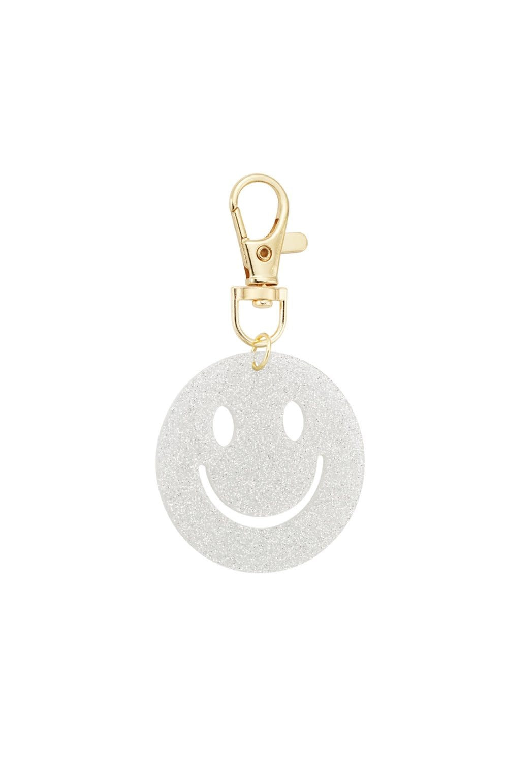 Yehwang: sleutelhanger smiley - zilver