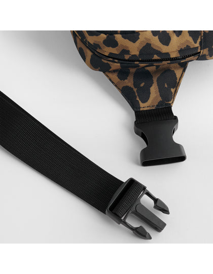 Heuptas luipaardprint met verstelbare tailleband
