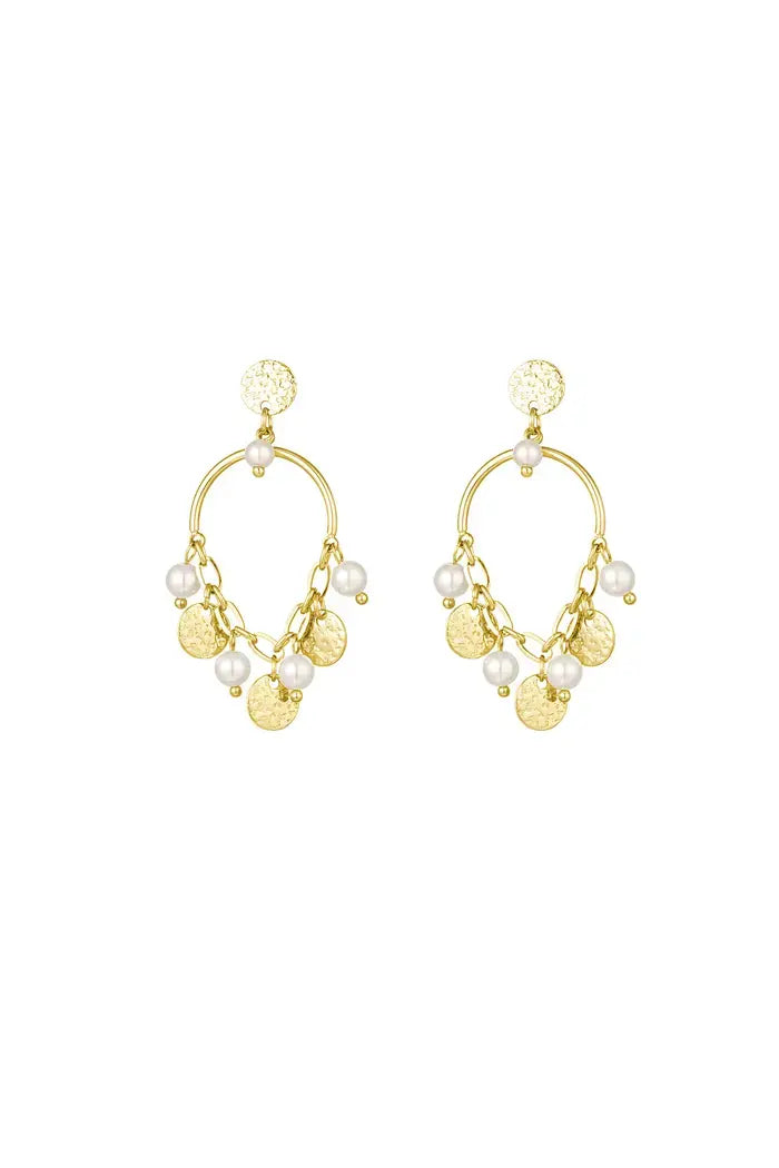 Yehwang: oorbellen goud