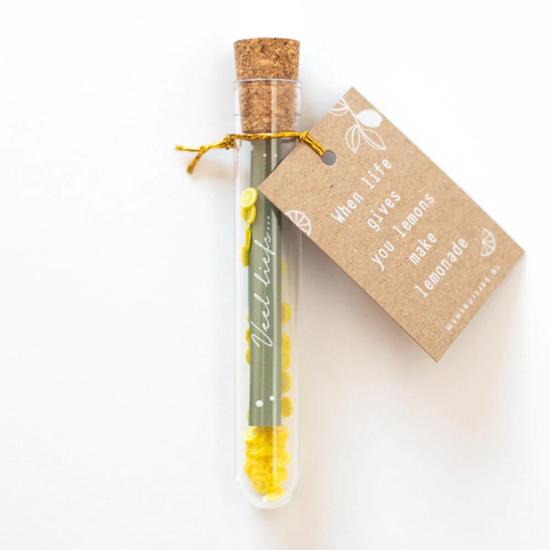 Wensbuisjes: Wensbuisje - When life gives you lemons make lemonade