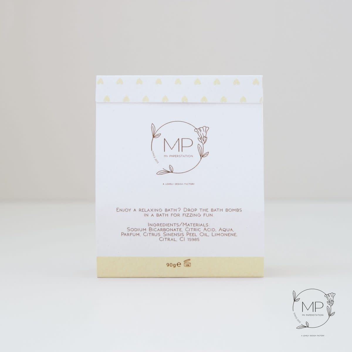 My paperstation: Bath bombs mini "Nu even lekker niets…"