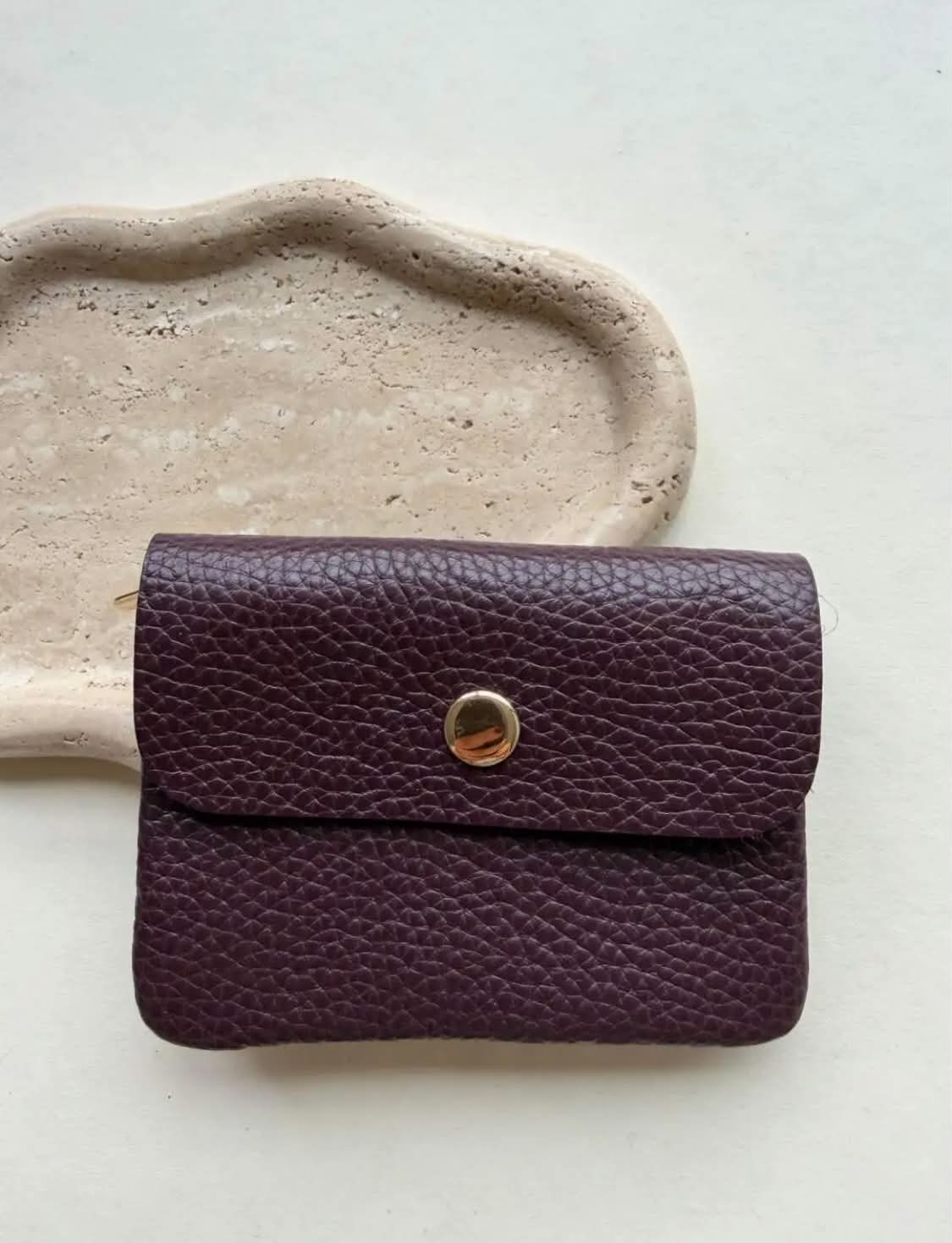 Blush portemonnee klein - vino