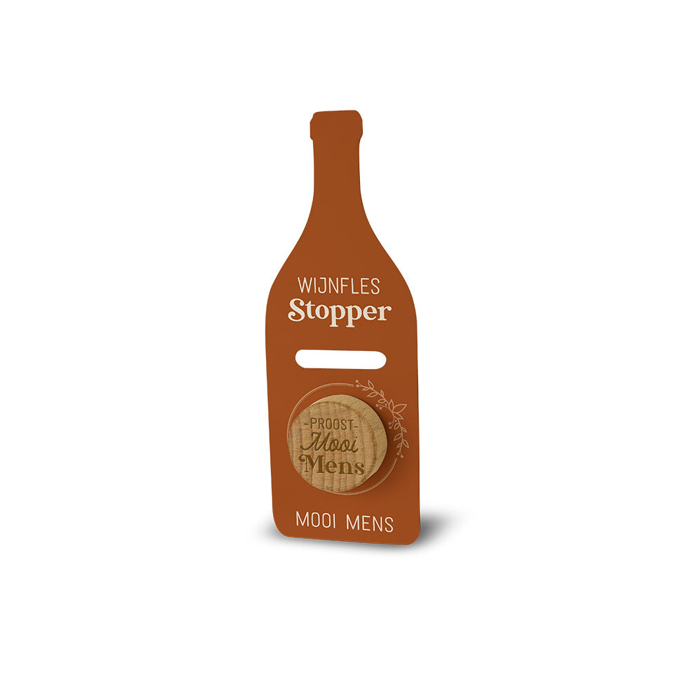 Miko: Wijn - Stopper - mooi mens