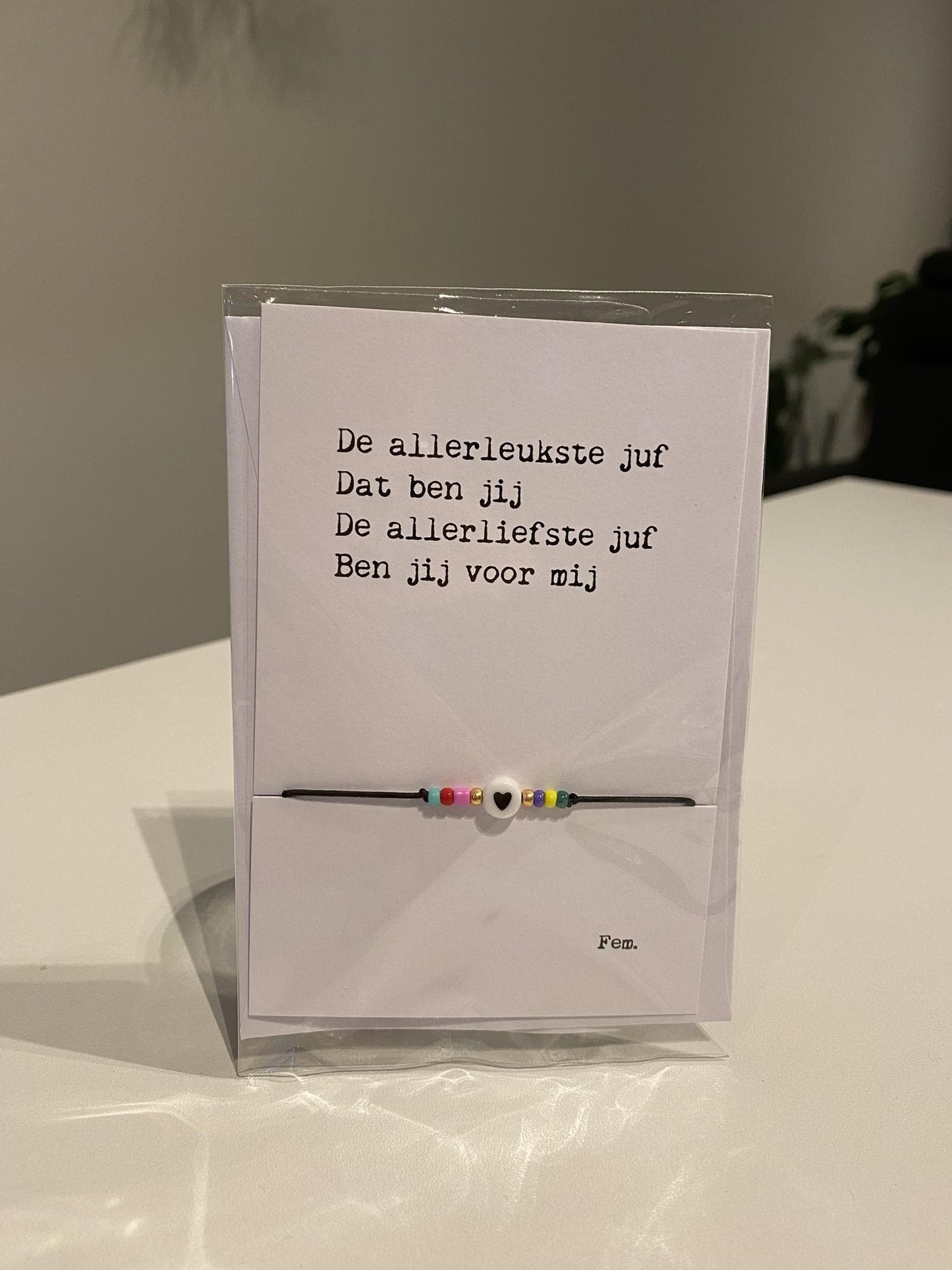 Papierpleziertjes - armbandplezier - de allerleukste juf