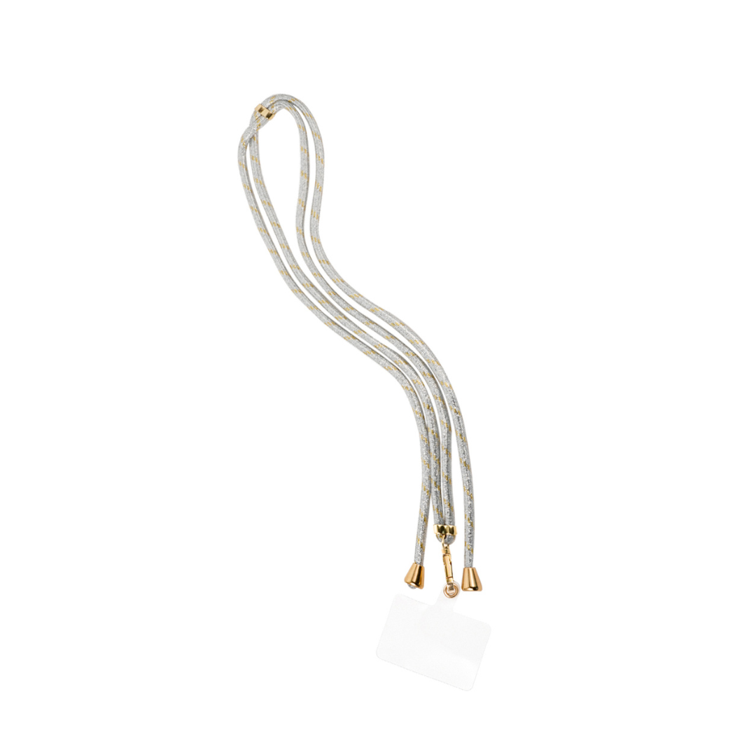 Yehwang: Telefoonsnoer - zilver/goud