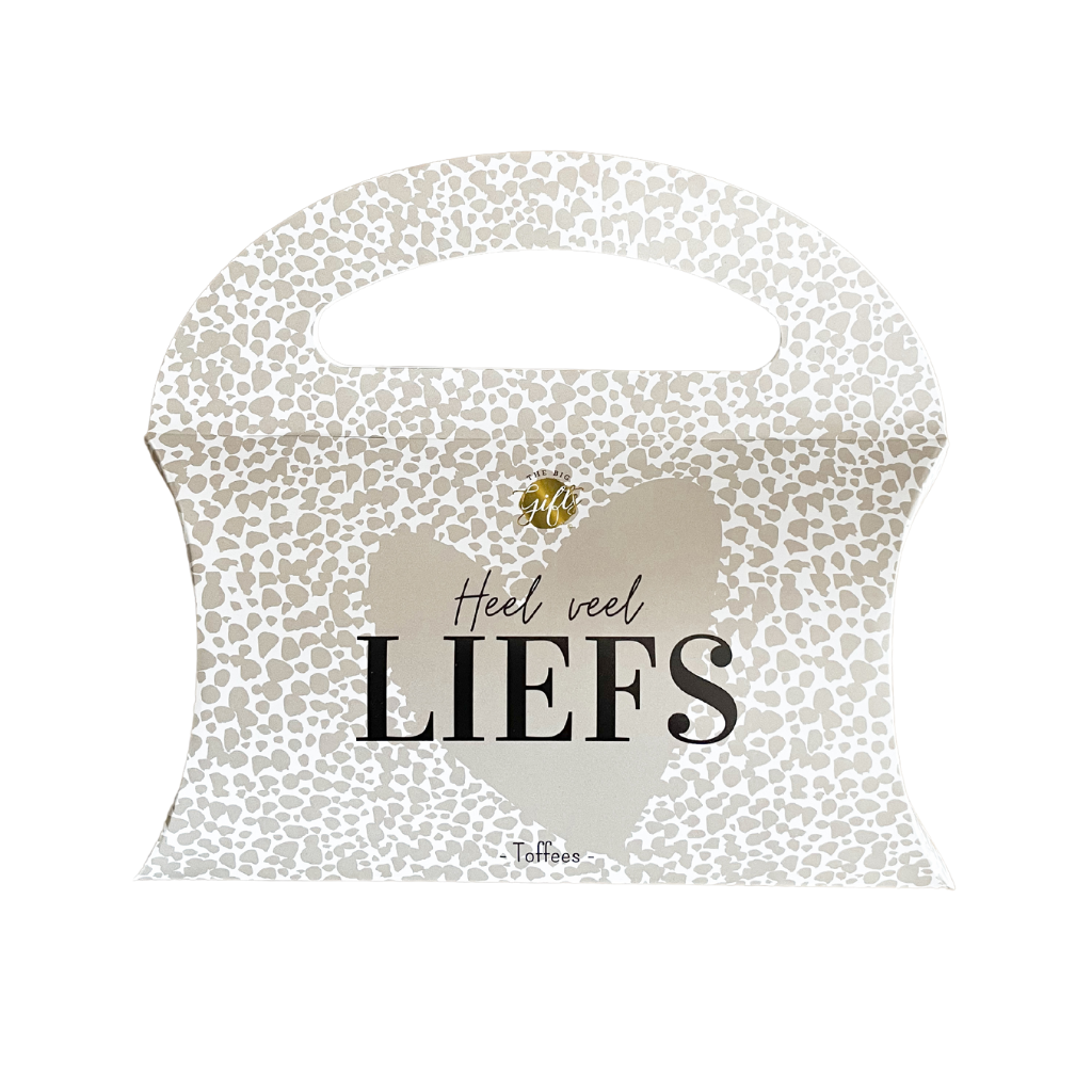 The big gifts: Snoep Tasje – Veel Liefs
