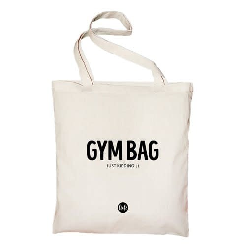 Liefz: Katoenen tas | Gym bag, just kidding