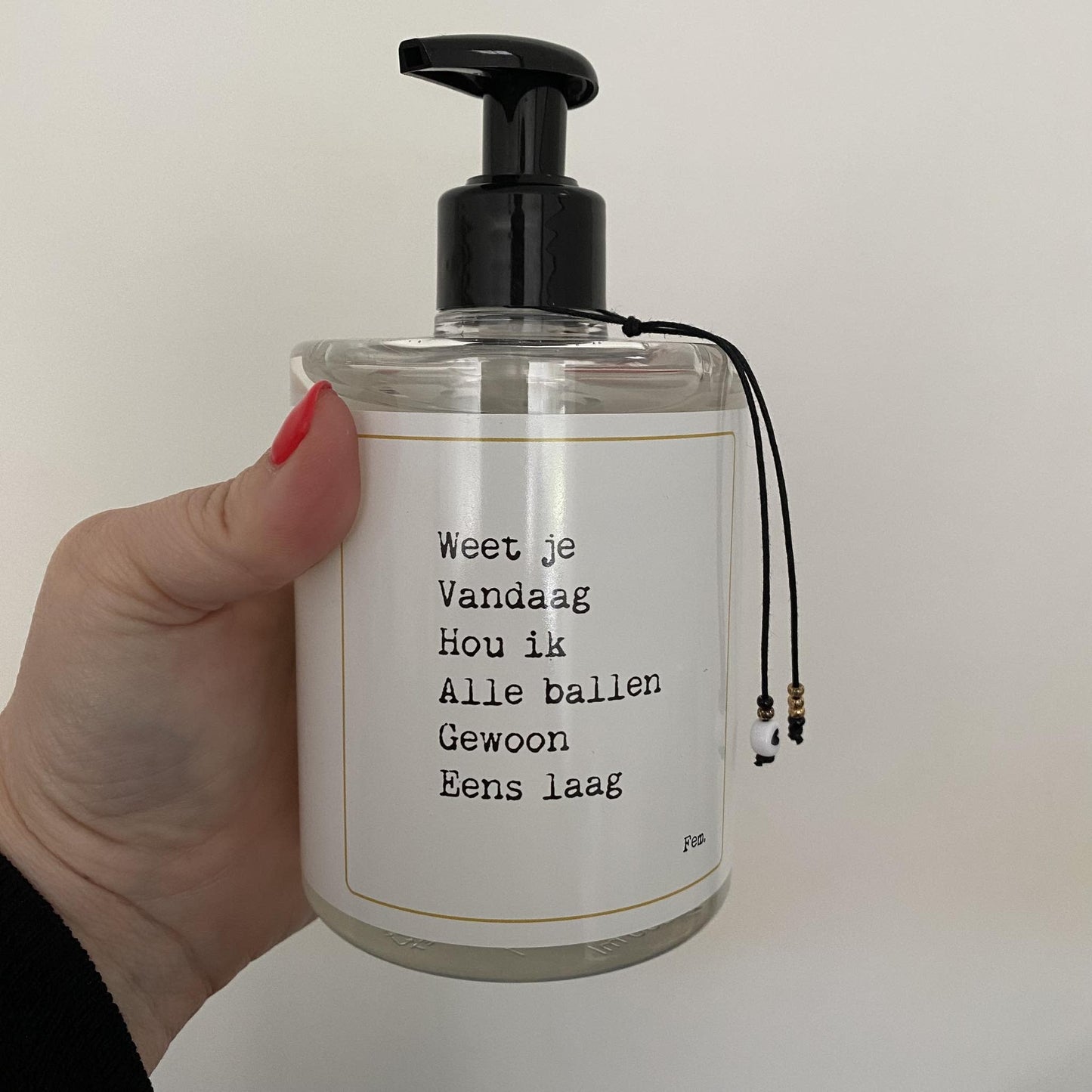 Papierpleziertjes: Handzeep - Alle ballen laag
