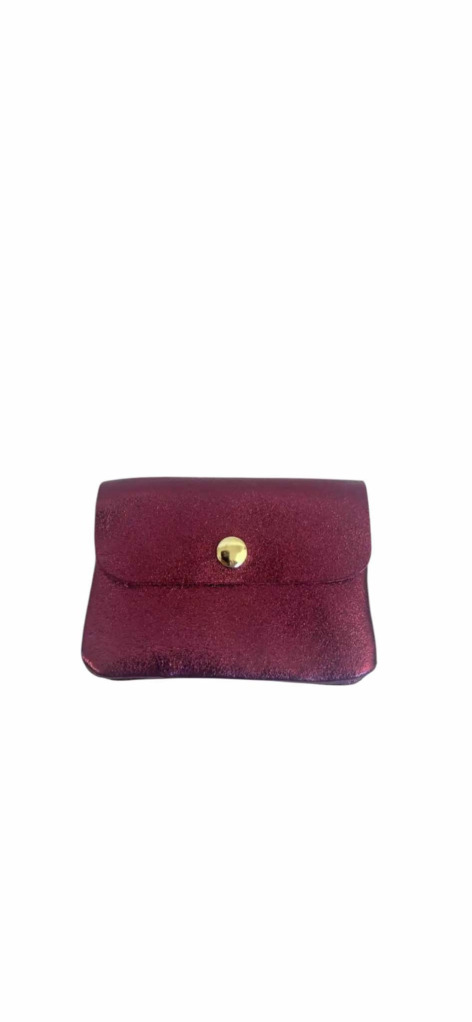 Wauw: Blush portemonnee klein metallic bordeaux