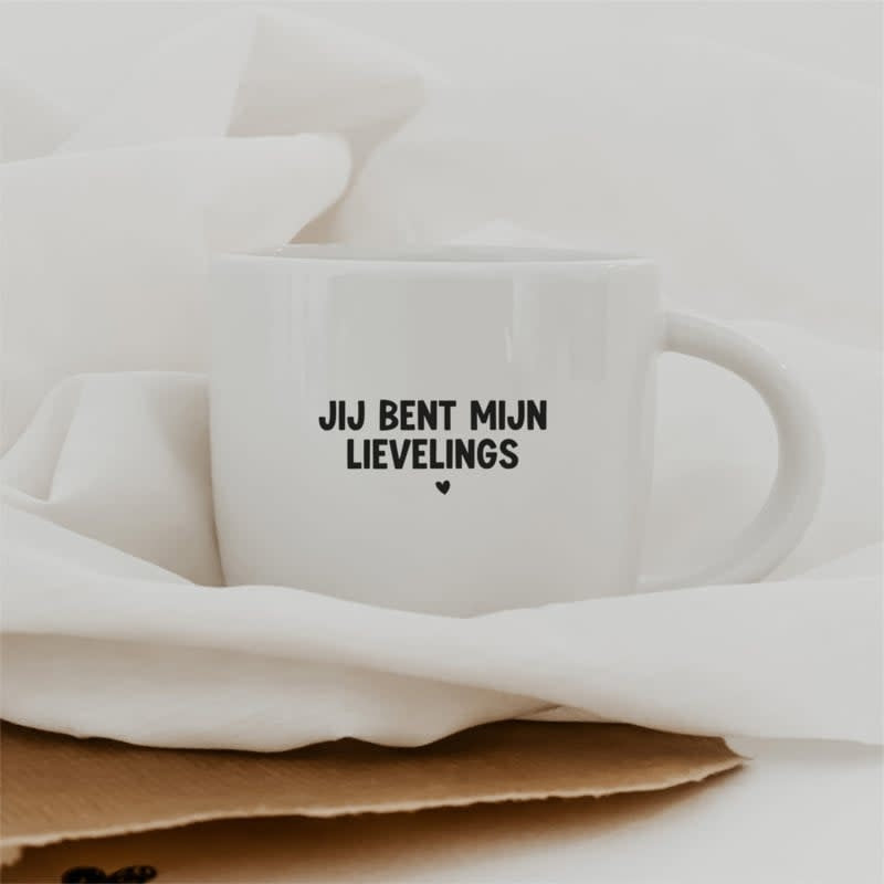 Winkeltje van Anne: Mok | Jij bent mijn lievelings