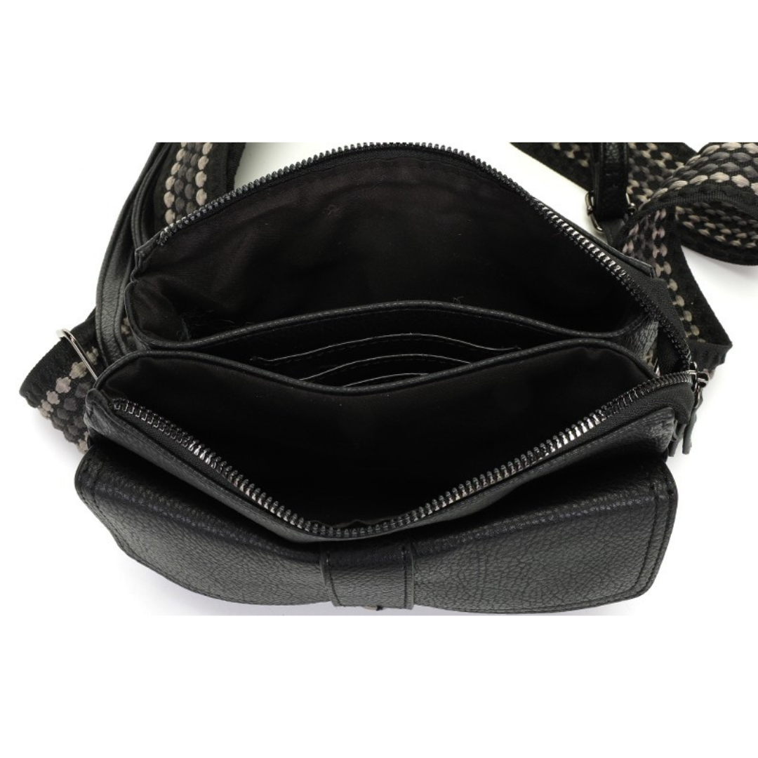 I'm dutch: Handtas - crossbody bag Naarden - black