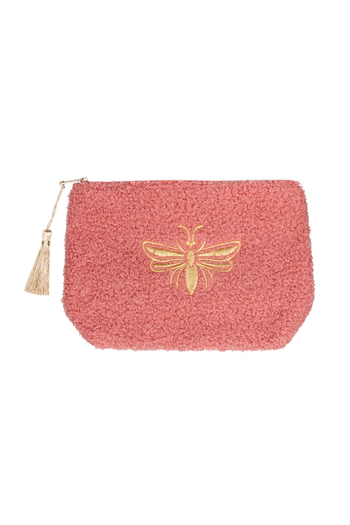 Yehwang: Make-up tasje teddy bij - roze