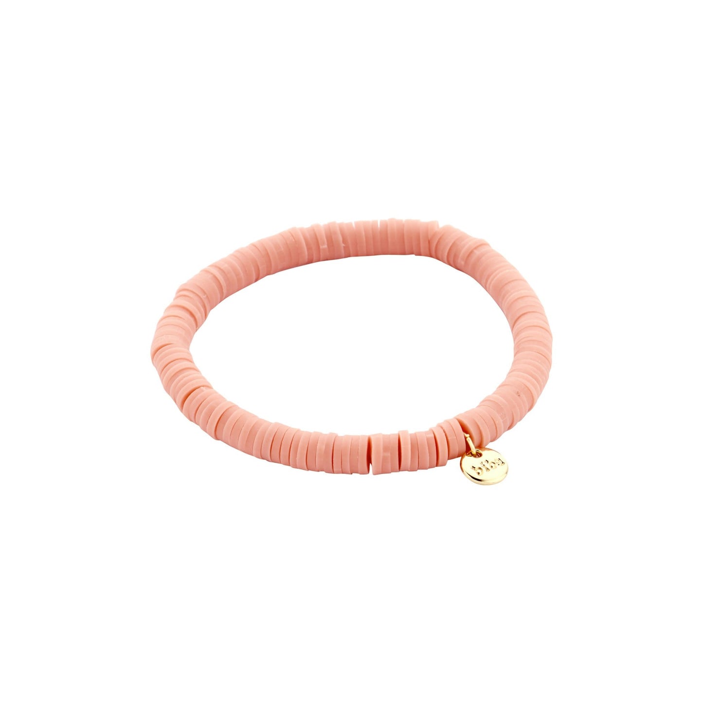 Biba: armbandje clay - roze