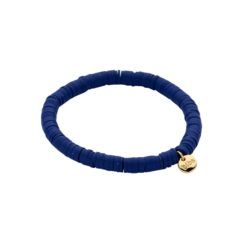 Biba: armbandje klei - blauw