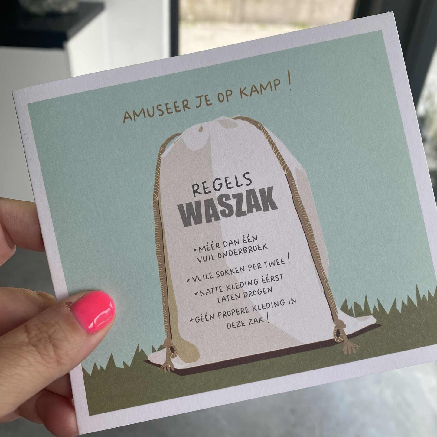 Hil Claesen: kaart - waszak