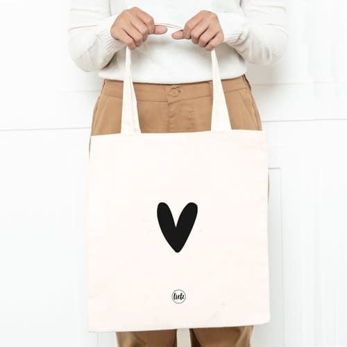 Liefz: Katoenen tas | Hartje