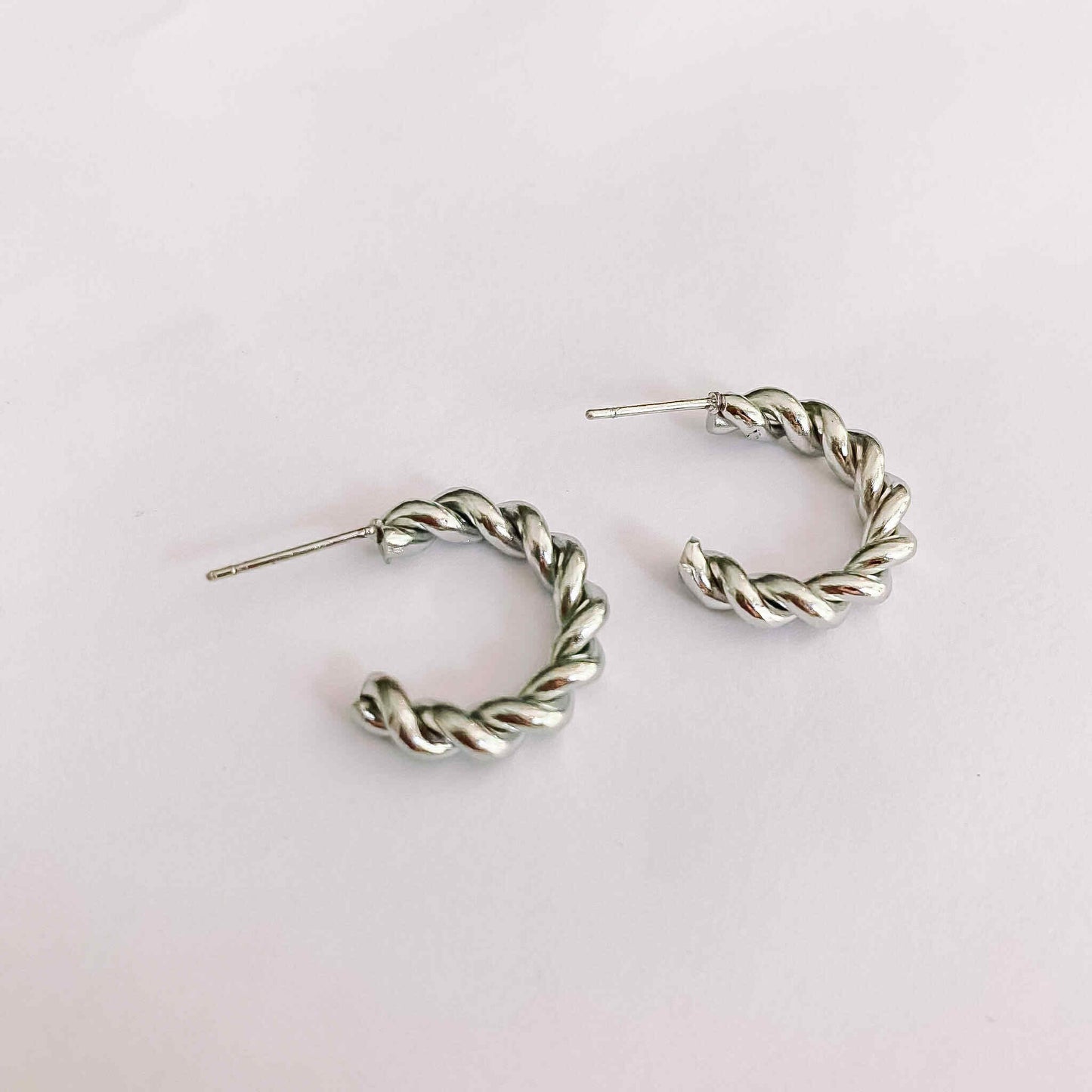 Oorbellen - zilver 011
