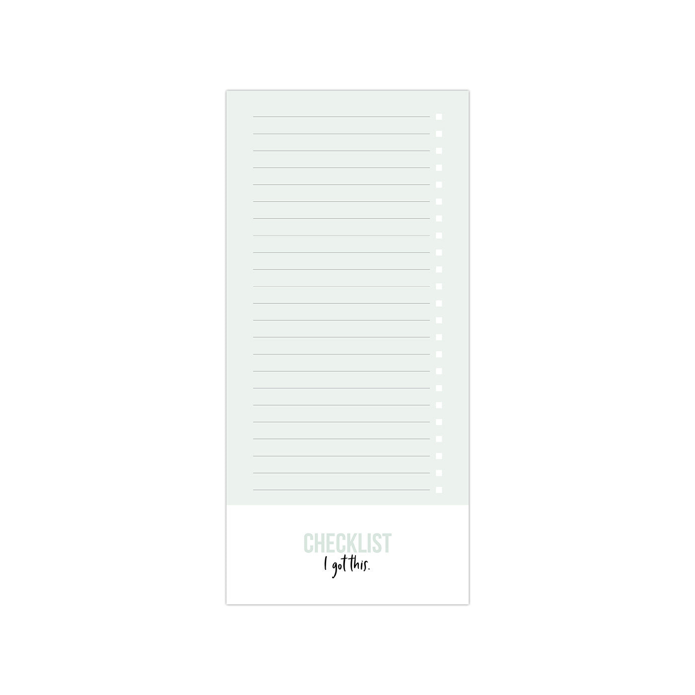 Studio Stationery Noteblock Checklist I got this mint