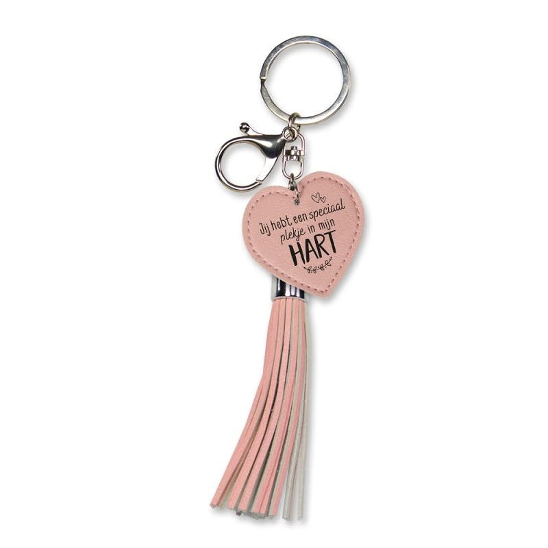 Miko: Tassel sleutelhanger - plekje in mijn hart