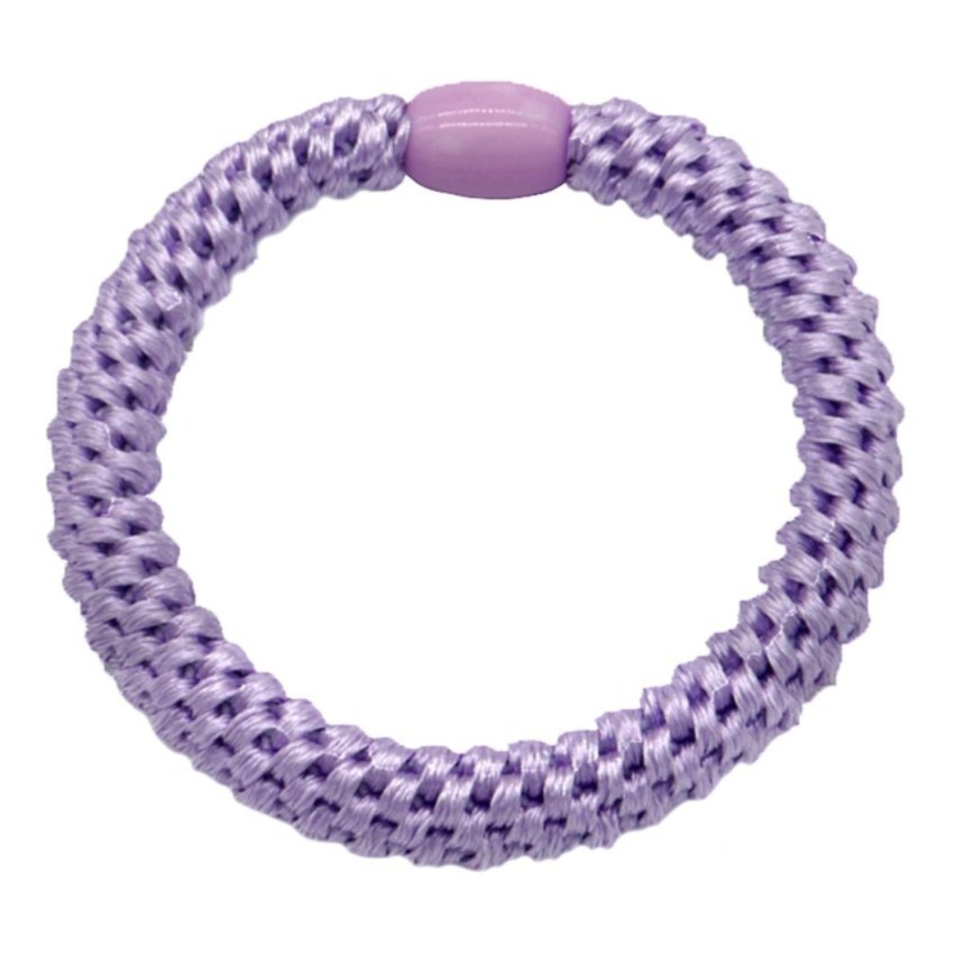 MH: haarelastiek/armbandje paars (per stuk)