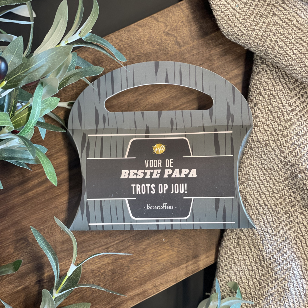 The big gifts: Snoep Tasje – Cadeautje voor papa