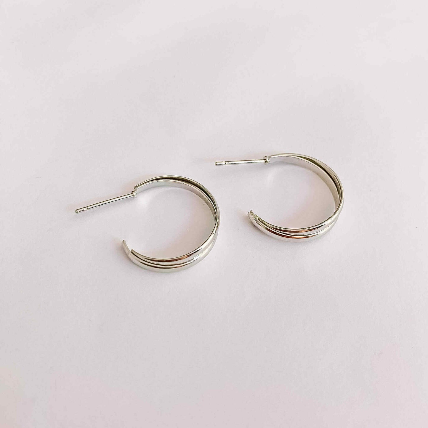 Oorbellen - zilver 012
