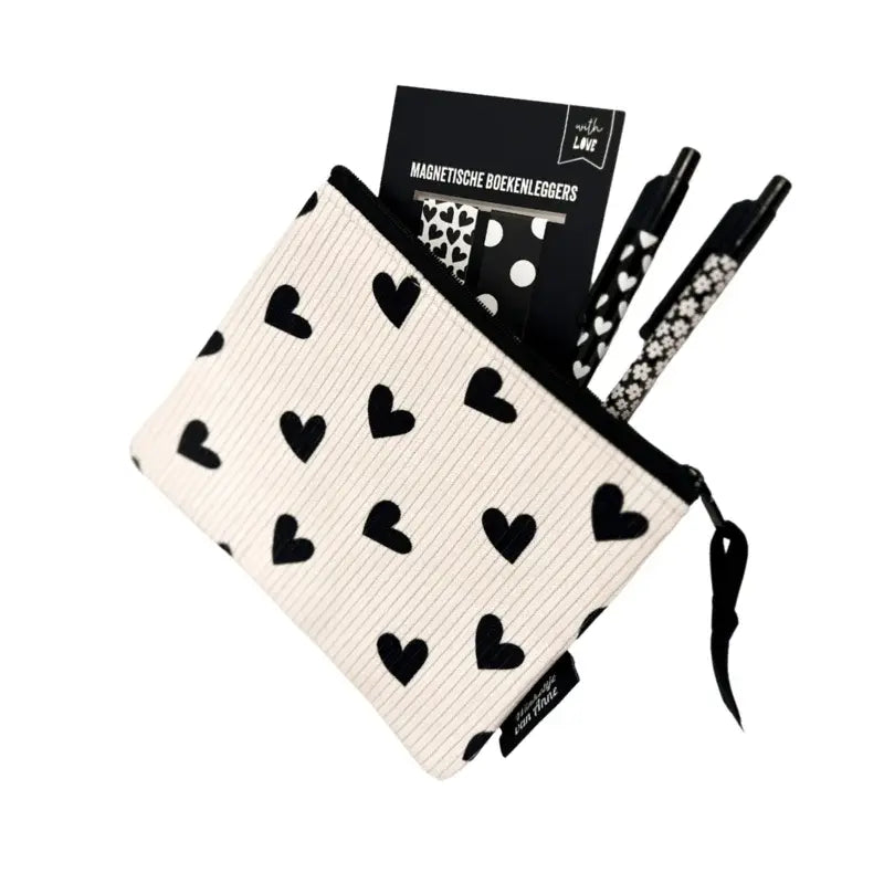 Winkeltje van Anne: Opbergtasje | Etui | Toilettasje | Hartjes