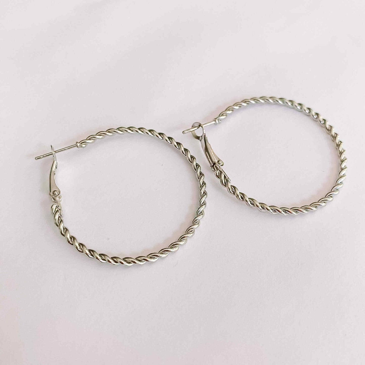 Oorbellen - zilver 001