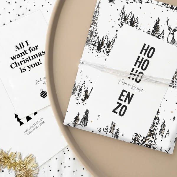 Liefz: Kerstkaart | Fijne kerstdagen & mooi 2024
