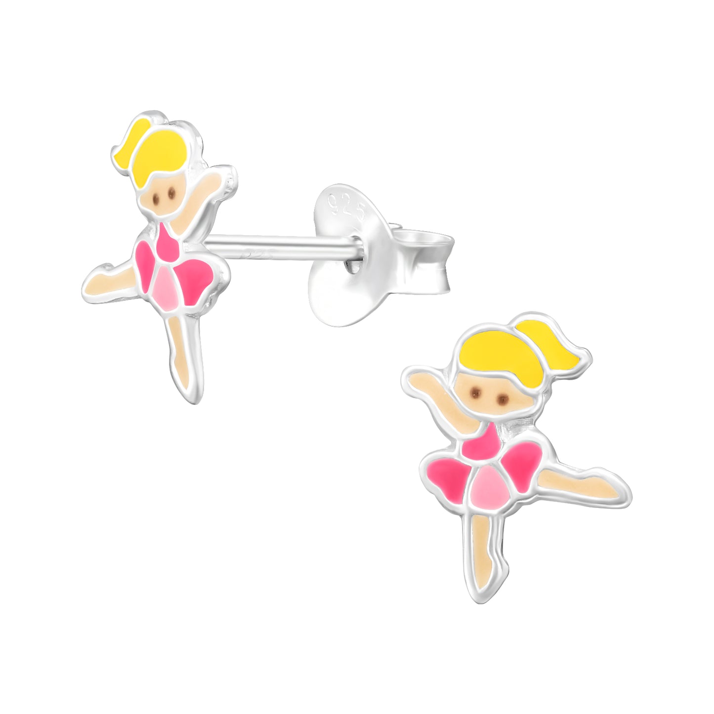 Precious jewels: Oorstekers - ballerina's