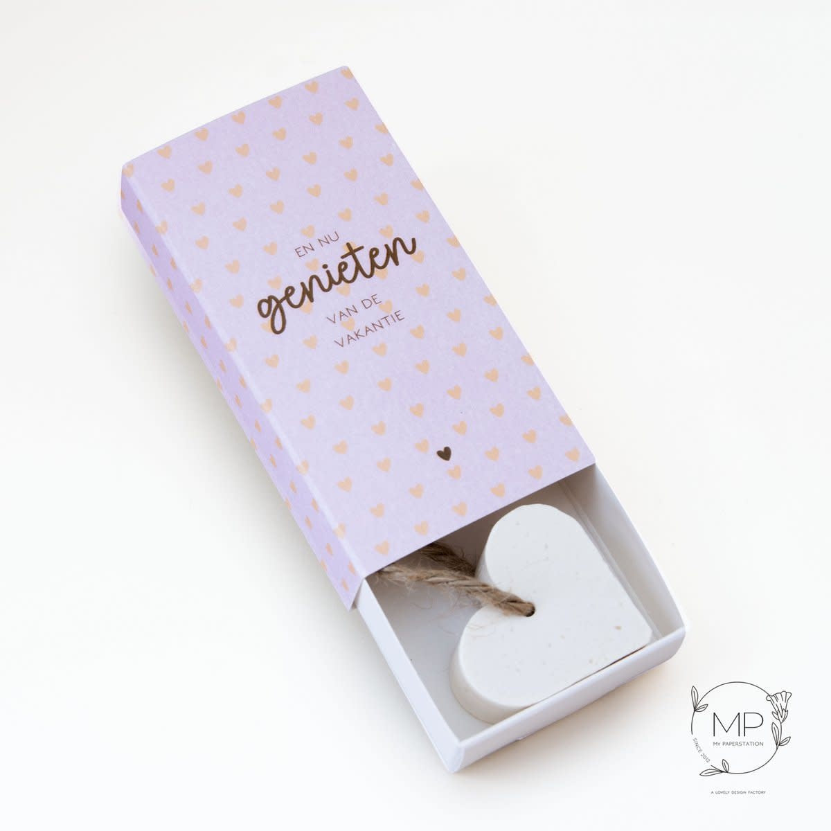 My paperstation: Little giftbox "Genieten van de vakantie"