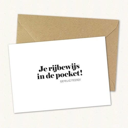 Liefz: Kaart | Je rijbewijs in de pocket