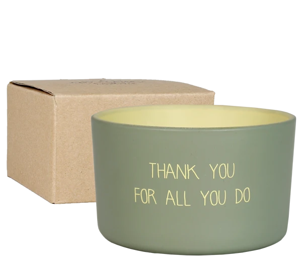 My Flame: Buitenkaars: Thank you for all you do