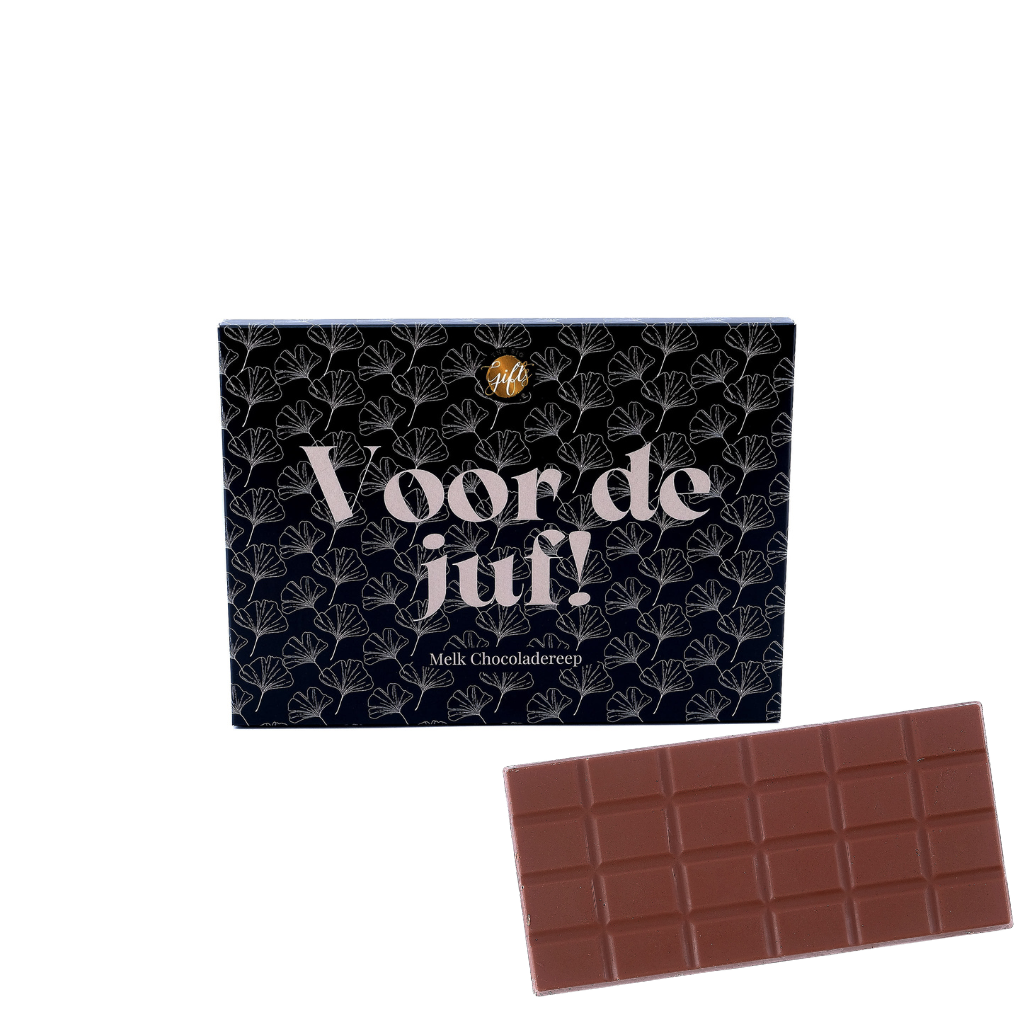 The big gifts: Chocoladereep – Voor de Juf