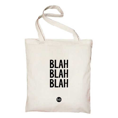 Liefz: Katoenen tas | Blah blah blah