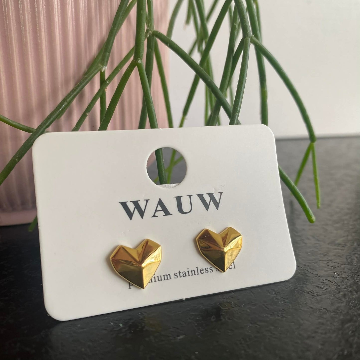 Wauw: oorbellen - hartjes