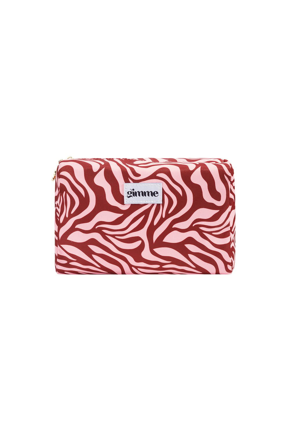 Yehwang: toilettas - burgundy en lichtroze