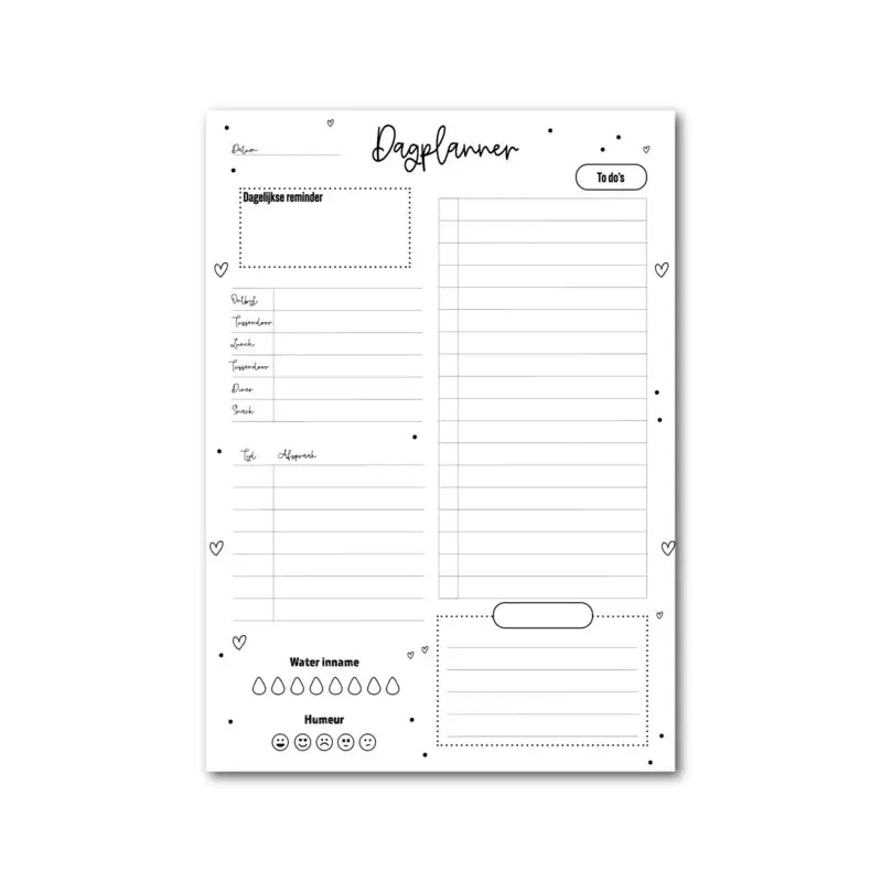 Winkeltje van Anne: Dagplanner | Extra dik | A5