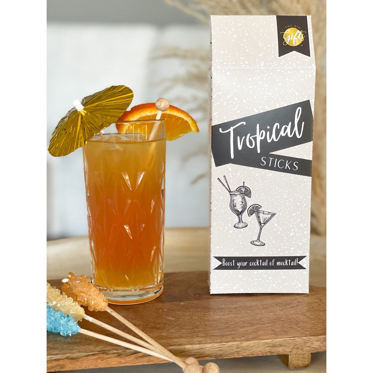 The big gifts: Tropical sticks - all over print