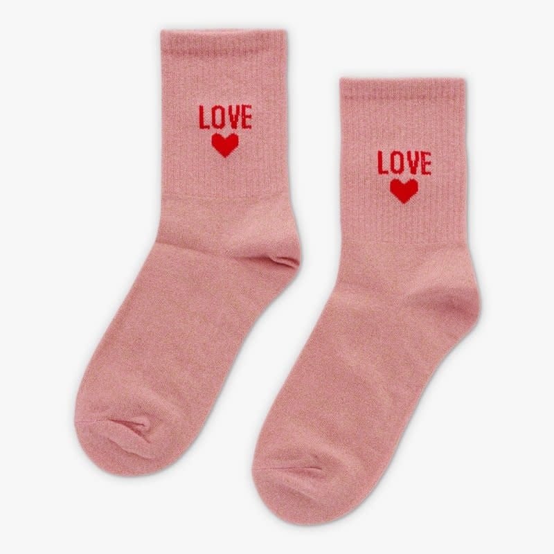 Liet & Joliet: sokken LOVE hartje